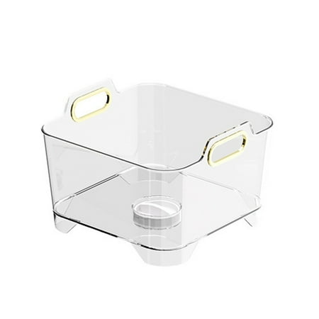 

NUOH Drain Basket Multifunctional High Capacity Transparent Visible Fruits Vegetables Draining And Storing Basket for Home