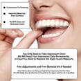 thumbnail image 5 of Custom Night Guard, Custom Mouth Teeth Guards Against Teeth Grinding/Clenching Dental Retainer for TMJ Relief and Bruxism(One Pack Upper Guard or One Pack Lower Guard, EVA Semi-soft), 5 of 6