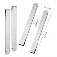 thumbnail image 2 of Paquete de 40 Clips de Costura Clips de Dobladillo de Acero Inoxidable Herramienta de Dobladillo de Metal con Medidas para Fijar Telas con Alfileres, 2 of 6