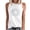 White, variant on Ichuanyi Womens Tops, Summer Women's Fashion Summer O Neck Sleeveless Casual Printed Tank Tops