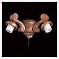 thumbnail image 3 of Minkaaire Ma K36 3 Light Renaissance Ceiling Fan Light Kit - Antique Pecan, 3 of 3