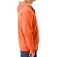 thumbnail image 3 of Men's and Big Men's Fleece Full Zip Hooded Jacket, Up to Size 3XL, 3 of 5