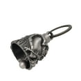 thumbnail image 2 of Motorcycle Biker Bell W/ Motorcycle Bell Hanger, Motorcycle Accessories or Key Chain for Luck, Silver, 2 of 4