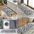 thumbnail image 6 of Black White Cow Pattern Kitchen Rug Mat,Kitchen Runner Rugs Non Skid Washable,Decorative Kitchen Floor Mats for Kitchen,Sink,Laundry,17"x47.2", 6 of 7
