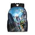 thumbnail image 1 of Ninjago Laptop Backpack College School Travel Daypack Compartment Basic Bag Shoulders Rucksack, 1 of 8