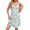 Color1, variant on New Women's Sleeveless Halterneck Printed Suspender Dress