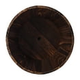 thumbnail image 4 of Better Homes & Gardens 13.5 in Wood Whiskey Barrel Planter, 4 of 10