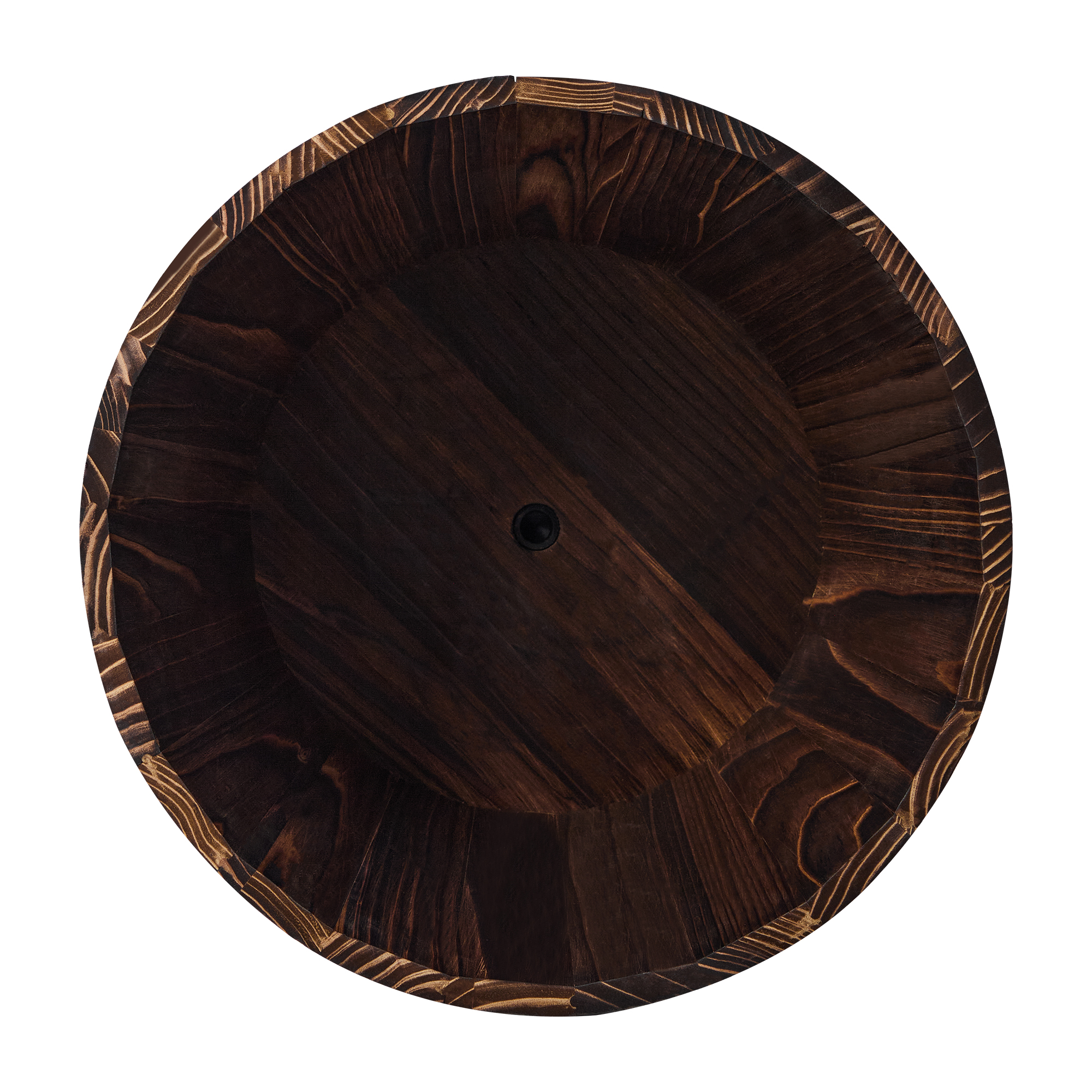 Better Homes & Gardens 13.5-In Wood Whiskey Barrel Planter photo 4
