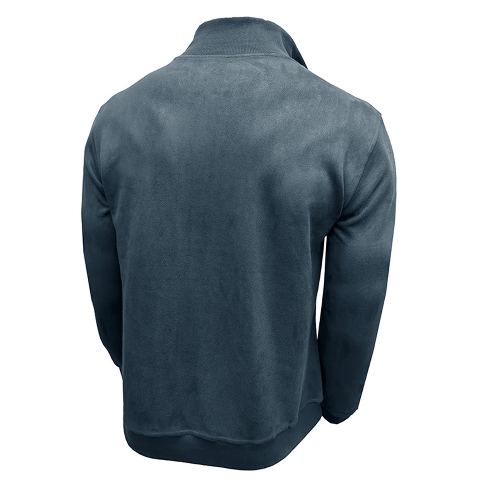 Penkiiy Men's 1/4 Zip Pullover Long Sleeve Shirt Casual Slim Penkiiy Men's 1/4 Zip Pullover Long Sleeve Shirt Casual Slim