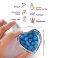 thumbnail image 2 of Urna de Cremación Trupoint Memorials Pequeña en Forma de Corazón Azul para Adultos, 2 of 8