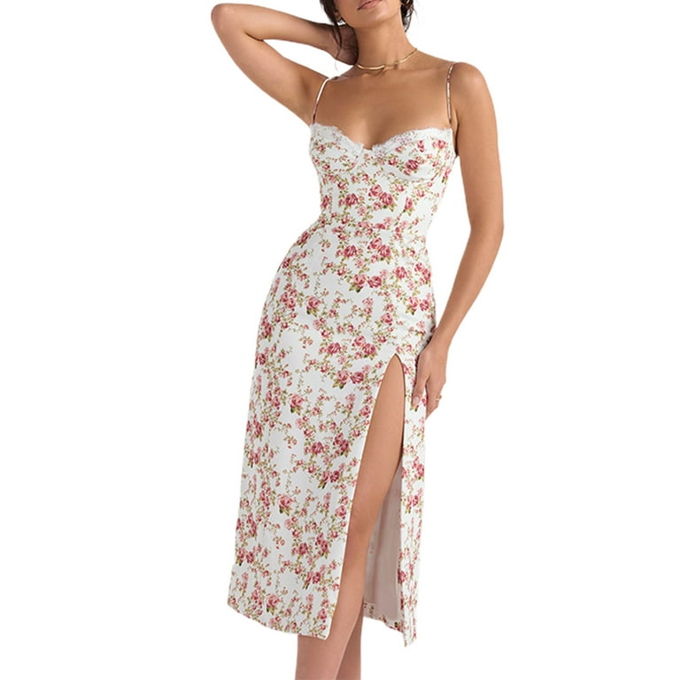 summer streetwear black long chiffon dresses for girl backless floral print summer streetwear black long chiffon dresses for girl backless floral print