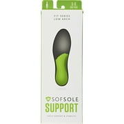 SofSole Sof Sole FIT Unisex Full-Length Foam Shoe Insert, Women's 5-6/Men's 3-4, Low Arch