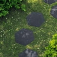 thumbnail image 6 of Darzheoy Hexagon Walkway Stepping Stone, Imitation Airy Decorative Paver, Lightweight Outdoor Pathway Slab, Geometric Paver Stone, Plastic Stepping Slab for Garden, Grass, Yard, Pathway, 6 of 7