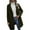 Army Green, variant on Babysbule Winter Jackets for Women Women Casual Long Sleeve Loose Fashion Buttons Solid Coat