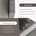 thumbnail image 2 of ELPOSUN 6 Piece Outdoor Sectional Conversation Sets, Gray PE Rattan Patio Sofa Set for Balcony, Porch, Backyard, Grey, 2 of 6