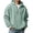 Z2-Light Green, variant on Aihuaihua Mokaloha Mens Long Sleeve Shirts Waffle Mokaloha Hoodie Pacificozy Sweatshirt Zipper Drawstring Long Sleeve Shirts
