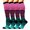 Gradient-Pink Blue, variant on 4 Pairs Medical Sport Copper Compression Socks for Women & Men Circulation 15-20 mmHg is Best Support for Athletic Running Cycling, Nursing, Travel - Gradient Colors