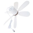 thumbnail image 4 of USB Fan 5V1A Ceiling Fan 6Leaves for Camping and Travel Tent Fan 5V 5W Quiet Operate, 4 of 9