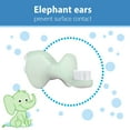 thumbnail image 5 of Dr. Brown's Infant to Toddler Training Toothbrush, Mint Elephant + Strawberry Baby Toothpaste, 0-3Y, 5 of 12