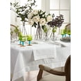 thumbnail image 2 of Fennco Styles Rochester Collection Tablecloth with Hemstitched Border (72" Square), 2 of 2