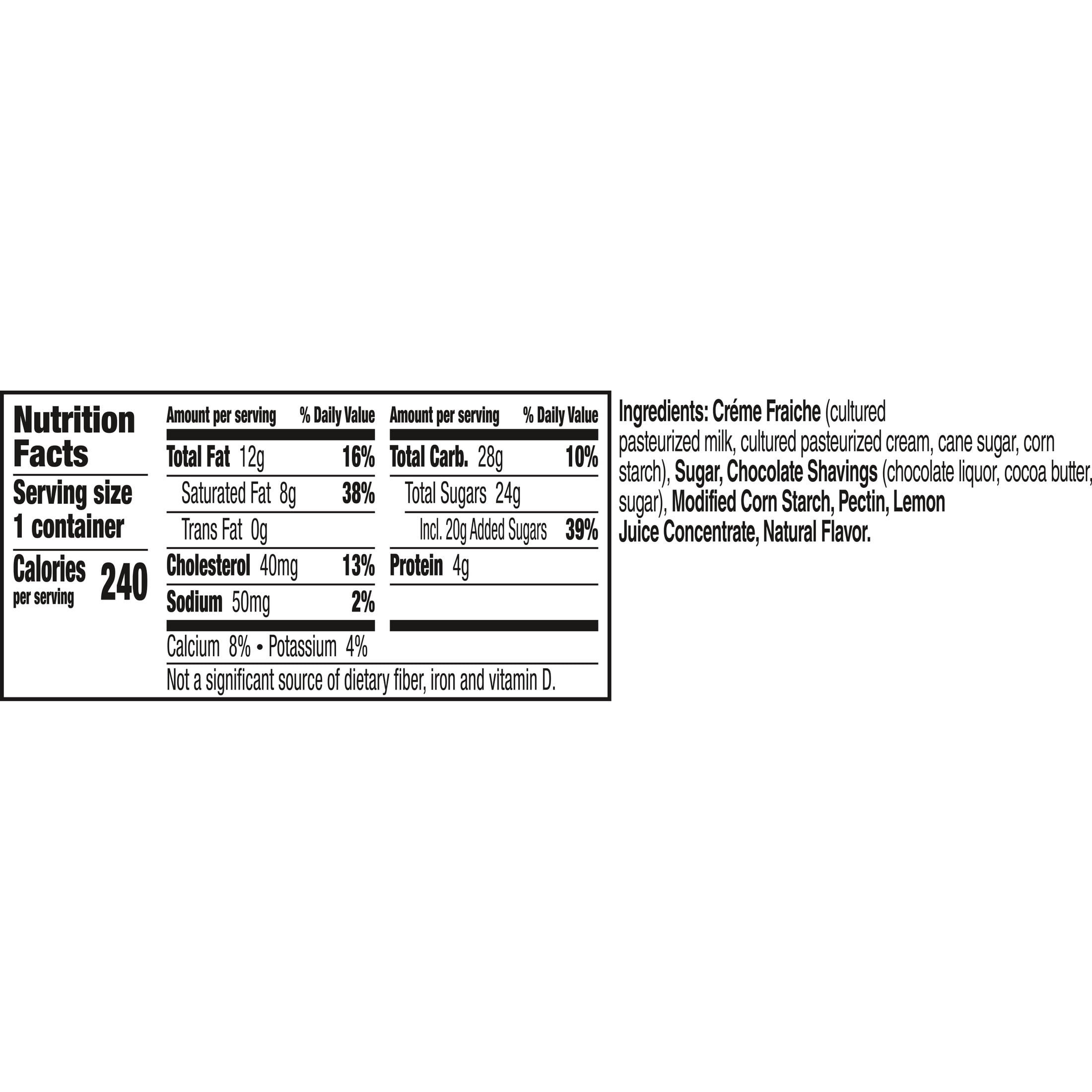 Haagen Dazs Yogurt Style Snack, Cultured Cream, Vanilla and Chocolate Flavored, 4 oz Cup