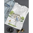 thumbnail image 3 of Playing Golf. Women T-Shirt, Female 5X-Large, 3 of 4