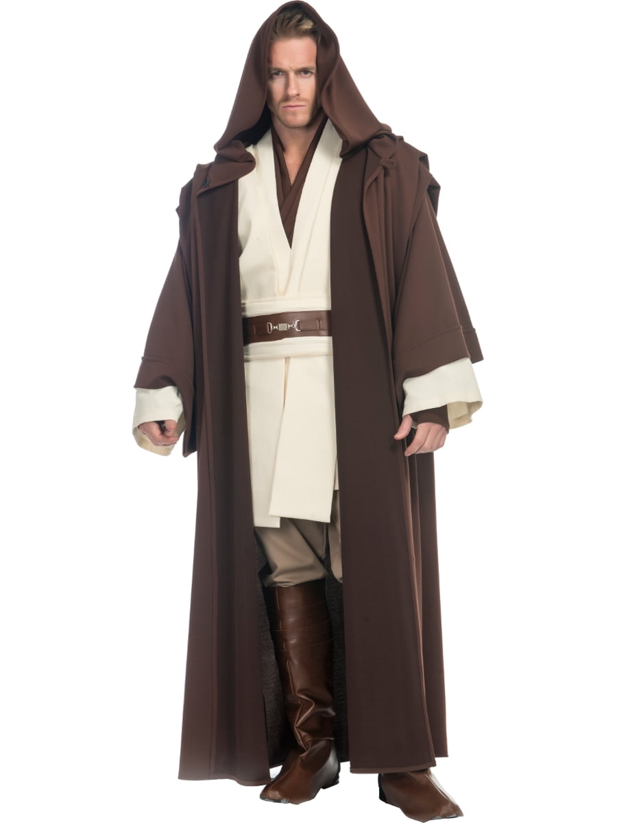 Men's Premuim Star Wars Obi Wan Kenobi Jedi Robes Costume X-Small XS 34 ...