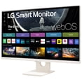 thumbnail image 4 of LG 27" FHD IPS Smart Monitor with webOS 100Hz, White, 27U55WSA-W, 4 of 7