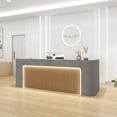 thumbnail image 4 of Check Out Counter Retail Store Reception Desk Shop Counter Luxury Office Desk Parental Advisory Bar Meuble Comptoir Furniture My Lux Decor Round, 4 of 20