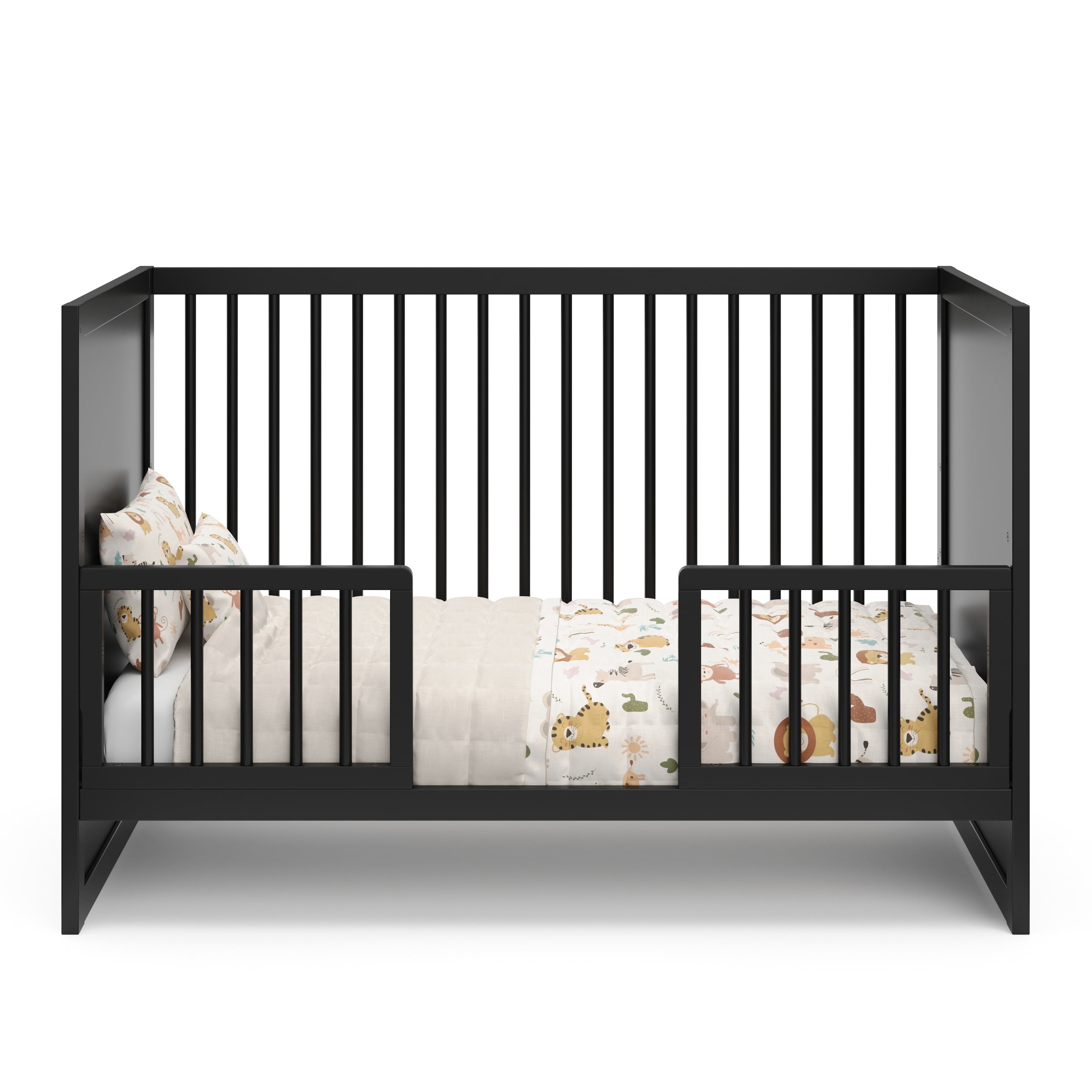 Storkcraft Calabasas 3-in-1 Convertible Baby Crib, Black