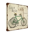thumbnail image 4 of Trademark Fine Art Jean Plout Bike 1 Canvas Wall Art - 18x18, 4 of 4