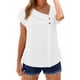thumbnail image 2 of TaTaai Women's casual pullover tank, V-neck sleeveless, solid hue, ruched accent, relaxed fit, skin-friendly fabric, great for daily commute & loungewear Gift, 2 of 8