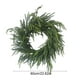 thumbnail image 3 of Adornos navideños: Corona navideña para colgar en la puerta, decoración floral artificial, decoración de plástico., 3 of 6