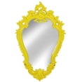 thumbnail image 1 of GwG Outlet Home Vibrant Yellow Victorian Framed Mirror, 1 of 1