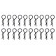 thumbnail image 2 of Clips de cuerpo RC universales para todas las piezas RC 1/6 1/8, pieza de repuesto de carcasa de carrocería de camión Negro Sunnimix Clips de cuerpo RC, 2 of 5