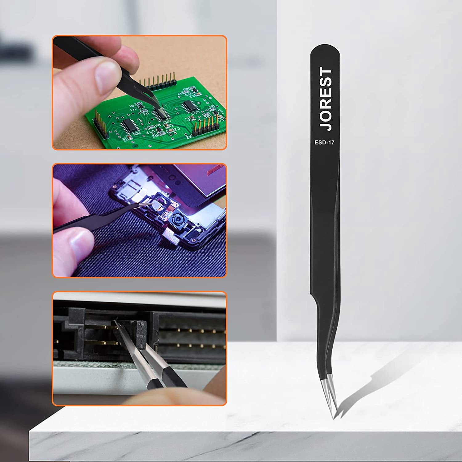 Cross Screwdriver Set Opening Tools Repair Kits For PS5 Controller With Spare Screws Tweezers Prying Tool And Cleaning Brush Pfpj008