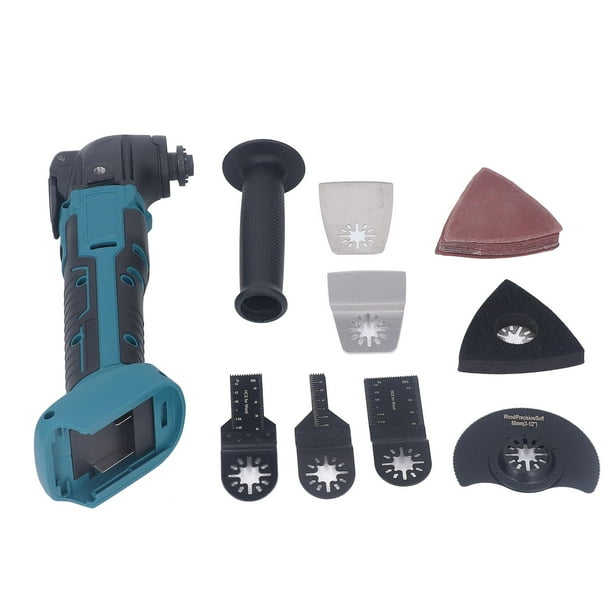 Kit De Herramientas Oscilantes Inalámbricas, 6000 A 20000 Rpm, Herramienta Múltiple Oscilante, 6 Velocidades Variables, Potencia Inalámbrica, Kit De Herramientas Múltiples Oscilantes Para Lijado De Co