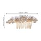 thumbnail image 2 of unbranded 2Ud Peine De Novia Para Con Y Accesorios De Y Hechos A Mano, 2 of 8