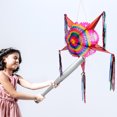 thumbnail image 2 of Pinata Decoration Festival Party Paper Pinata Colored Foldable Star Ornament Paper Pinata Party Decor, 2 of 6