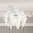 thumbnail image 3 of Livex Lighting - Acanthus - 1 Light Semi-Flush Mount in Coastal Style - 12.63, 3 of 11