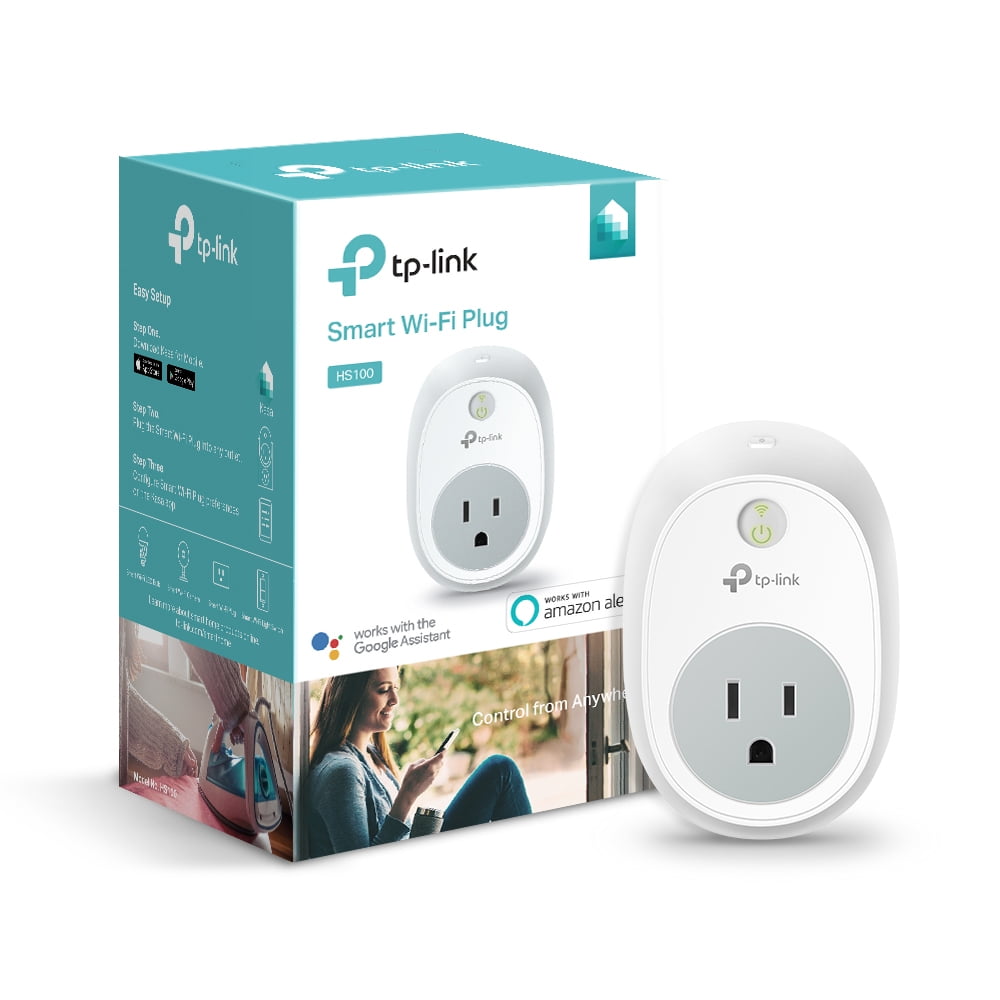 morfine veiligheid Toestemming TP-Link HS100 Smart Plug, 1-Pack - Walmart.com