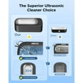 thumbnail image 3 of Ultrasonic Jewelry Cleaner Machine: 48KHz Ultra Sonic Cleaner for Jewelry,Eyeglass,Rings,Watch Band,Dentures,with Dual Cleaning Modes,350ML 304 Stainless Steel Tank,Gift for Wife,Mom,Daughter, 3 of 17