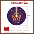 thumbnail image 2 of Sikiie Mardi Gras2 Nativity Christmas Tree Skirt, Jesus Christian Winter Holiday Tree Mat Decoration(30-48IN)30", 2 of 6