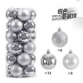 thumbnail image 3 of 24 bolas navideñas de 3/6 cm para decorar el árbol de Navidad, colgantes para colgar en el hogar, fiestas, Año Nuevo, 3 of 5