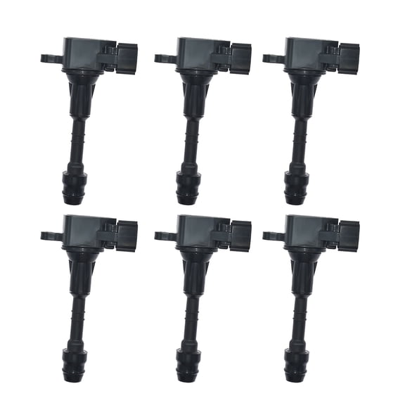 6-Pack UF349 Ignition Coils | Fit for 2005-2019 Nissan Frontier 2006-2012 Pathfinder 2005-2015 Xterra & More 3.5L/4.0L V6 | Replace 224488J115