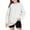 2-White, variant on Girl Sweatshirts Pullover New Teen Girls Oversized Sweatshirts Cute Crewneck Casual Tops Comfy Fall Fashion Outfits Winter Clothes Light Blue 11 Years