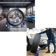 thumbnail image 6 of ClassyThreads 500 LBS Adjustable Tire Moving Cart Tool, Heavy Duty Wheel Dolly Tire Dolly, Tire Lifting Tool for Workshop and Garage, Blue, 6 of 6