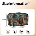 thumbnail image 5 of Yiaed Pond Meditating Tiger Print Two Slice Bread Machine Cover, Universal Size Kitchen Appliance Cover for Bread Machine,Bread Machine Cover, 5 of 7