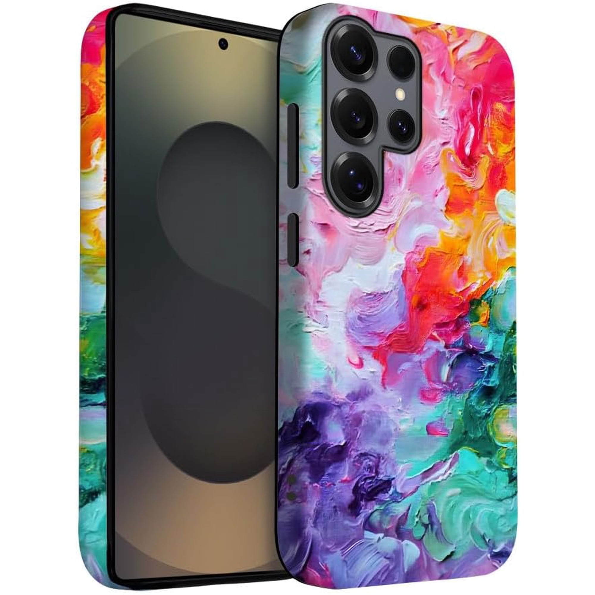 Case for Samsung Galaxy S24 Ultra Case | Watercolor Paint | Slim Drop Protection Design