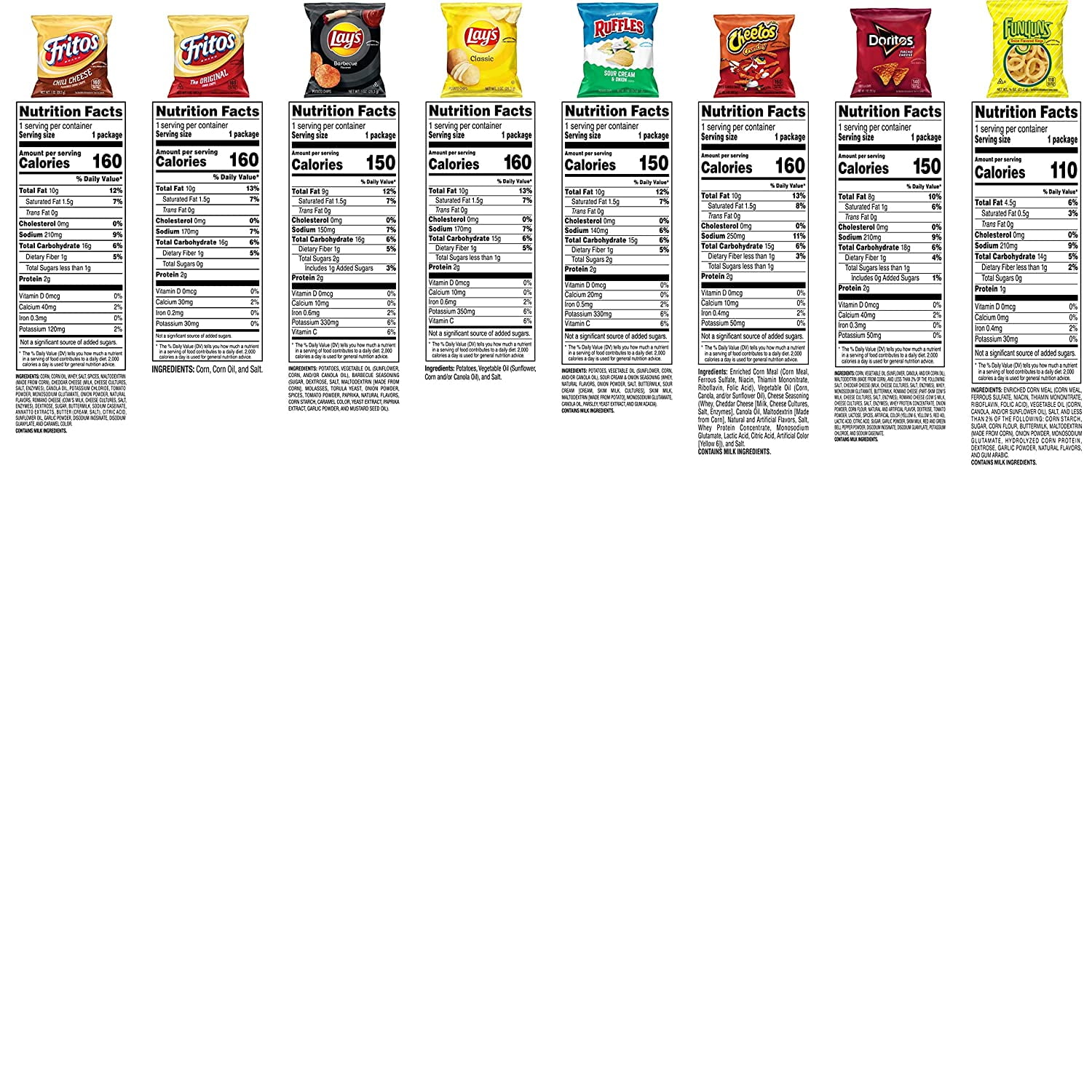 Frito-Lay Snacks Party Mix Variety Pack 40 Count